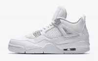 jordan 4 nike air retro pure money blanc 308497-100